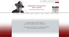 Desktop Screenshot of albertovilanova.com